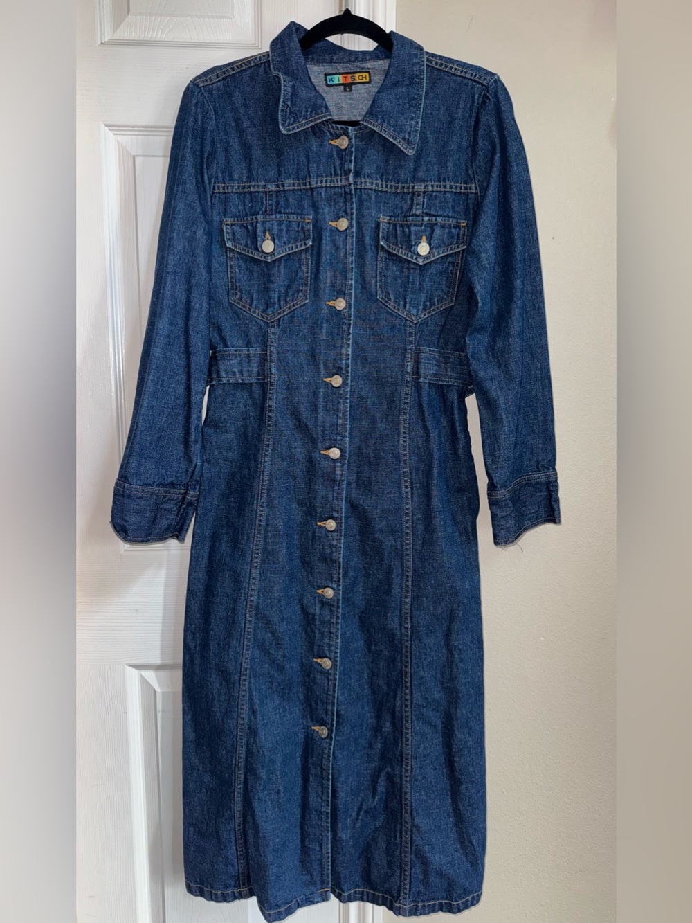Vintage KITSCH denim dress